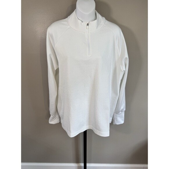 Nike Therma Victory Women's Long-Sleeve 1/2-Zip Golf Top CU0817-100 Sz XL - Picture 1 of 7